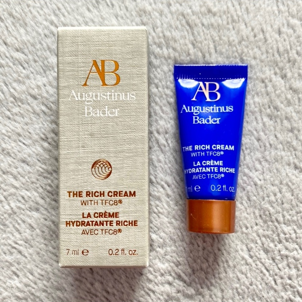 NIB Augustinus Bader The Rich Cream with TFC8 Face Moisturizer 0.2 oz